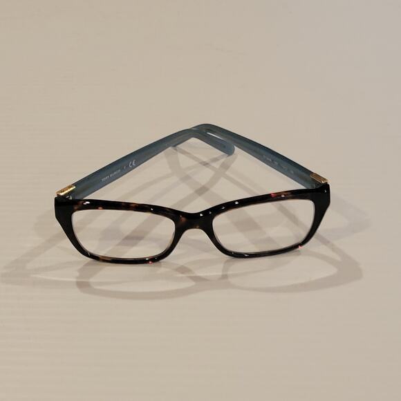 Tory Burch TY2049 1359 Eyeglasses Tortoise Blue Full Rim Frames 51-17-135 - Picture 11 of 13